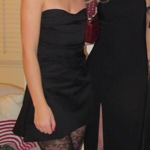 Princess Polly Classic Black Strapless Dress